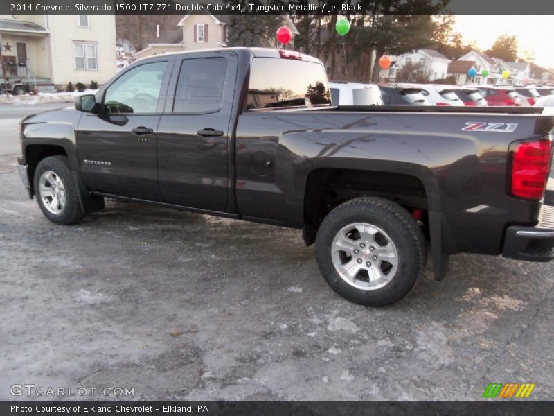 Tungsten Metallic / Jet Black 2014 Chevrolet Silverado 1500 LTZ Z71 Double Cab 4x4