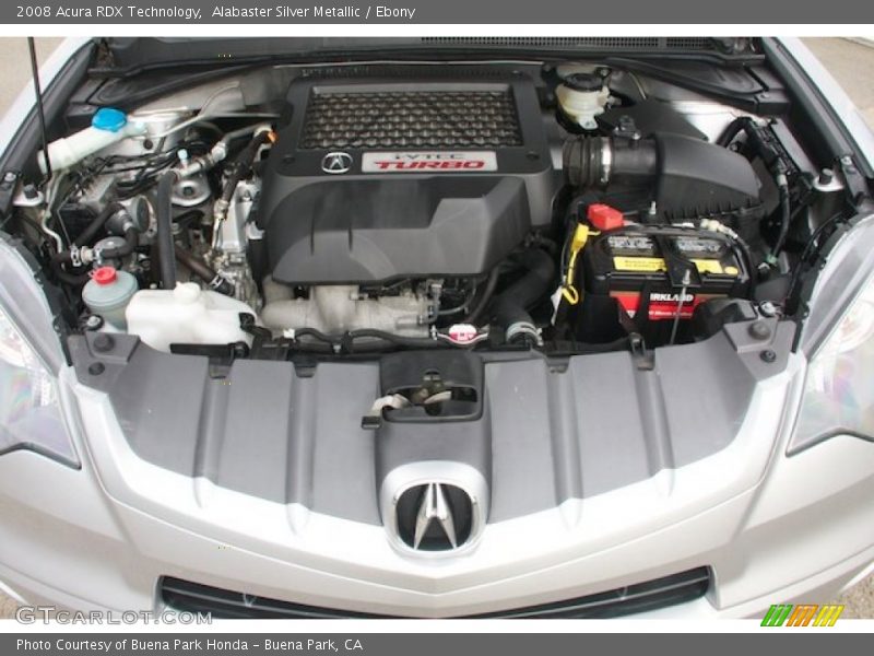 Alabaster Silver Metallic / Ebony 2008 Acura RDX Technology