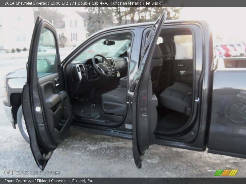 Tungsten Metallic / Jet Black 2014 Chevrolet Silverado 1500 LTZ Z71 Double Cab 4x4