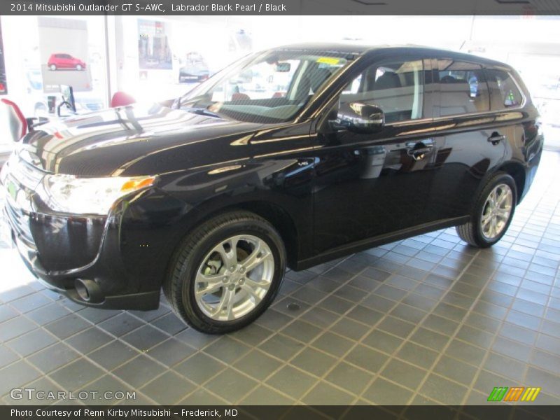 Labrador Black Pearl / Black 2014 Mitsubishi Outlander GT S-AWC