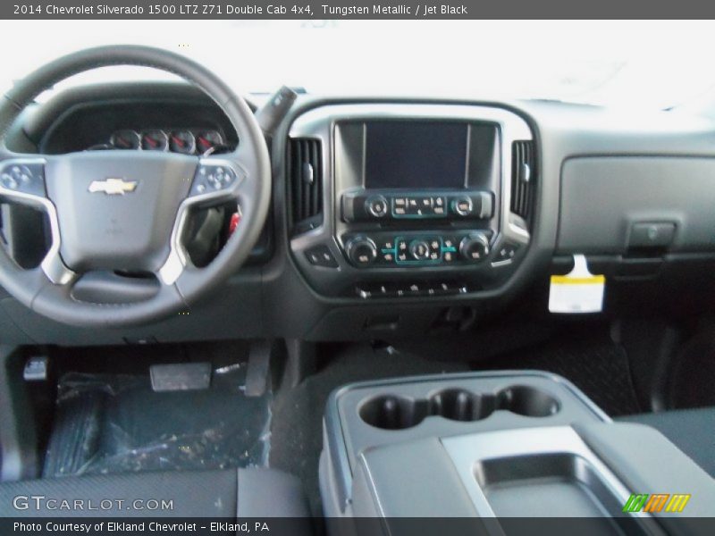 Tungsten Metallic / Jet Black 2014 Chevrolet Silverado 1500 LTZ Z71 Double Cab 4x4