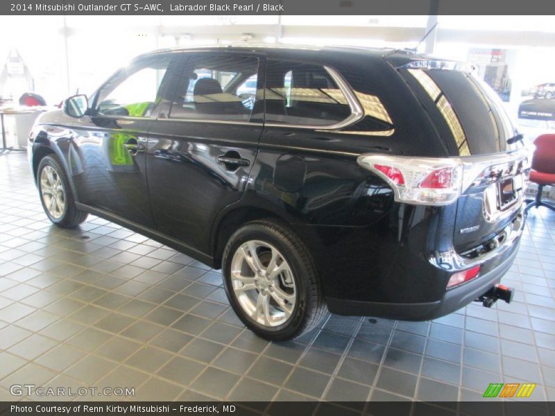 Labrador Black Pearl / Black 2014 Mitsubishi Outlander GT S-AWC