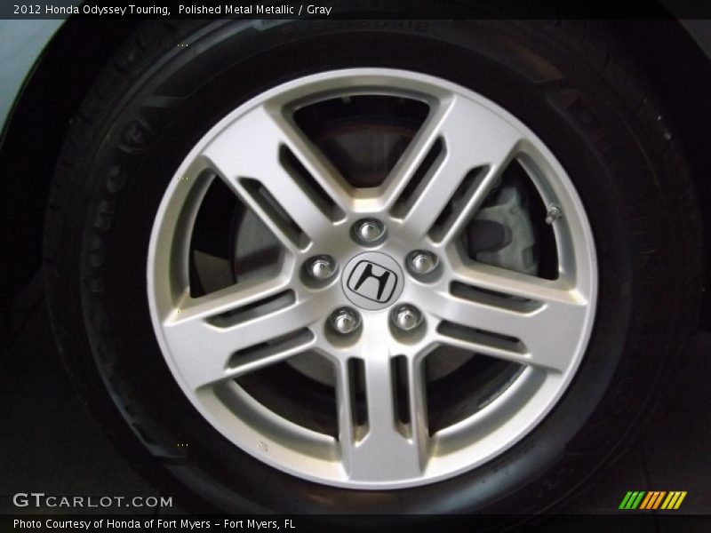Polished Metal Metallic / Gray 2012 Honda Odyssey Touring