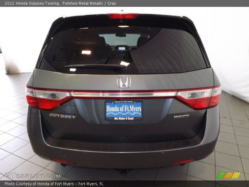 Polished Metal Metallic / Gray 2012 Honda Odyssey Touring