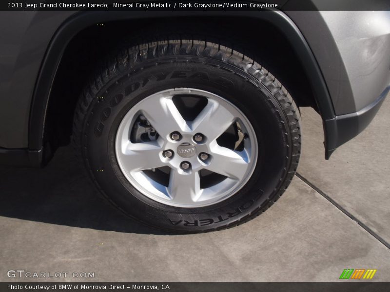 Mineral Gray Metallic / Dark Graystone/Medium Graystone 2013 Jeep Grand Cherokee Laredo