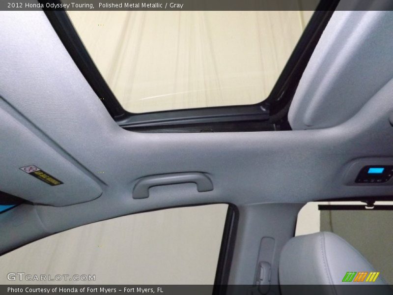 Polished Metal Metallic / Gray 2012 Honda Odyssey Touring