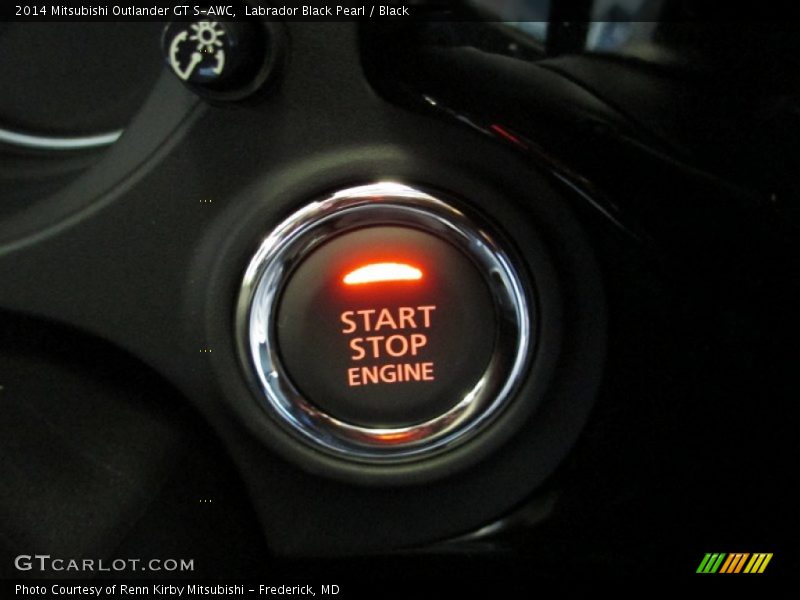 Controls of 2014 Outlander GT S-AWC
