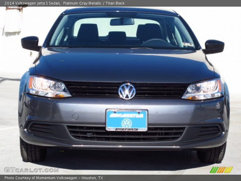 Platinum Gray Metallic / Titan Black 2014 Volkswagen Jetta S Sedan
