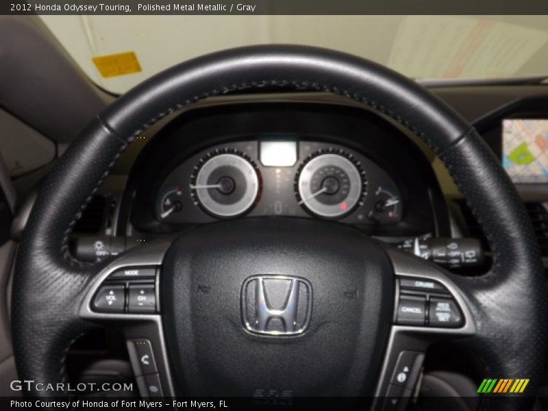 Polished Metal Metallic / Gray 2012 Honda Odyssey Touring