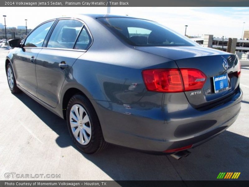 Platinum Gray Metallic / Titan Black 2014 Volkswagen Jetta S Sedan