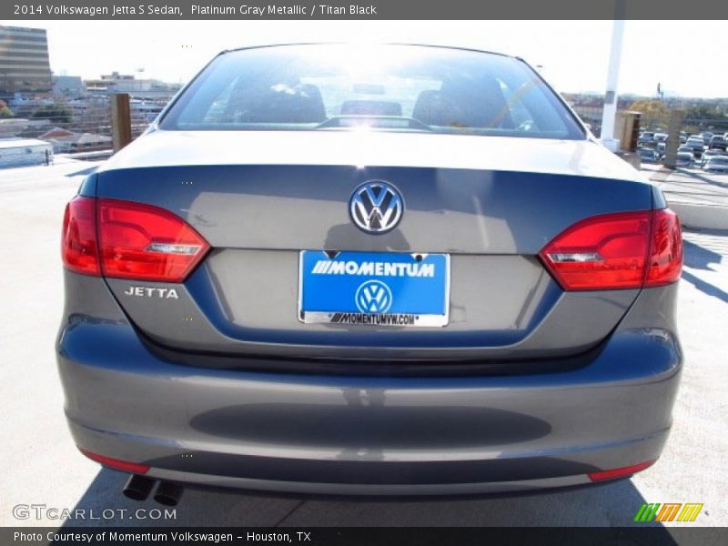 Platinum Gray Metallic / Titan Black 2014 Volkswagen Jetta S Sedan