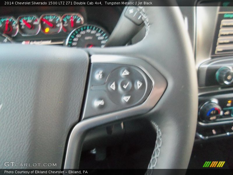 Tungsten Metallic / Jet Black 2014 Chevrolet Silverado 1500 LTZ Z71 Double Cab 4x4