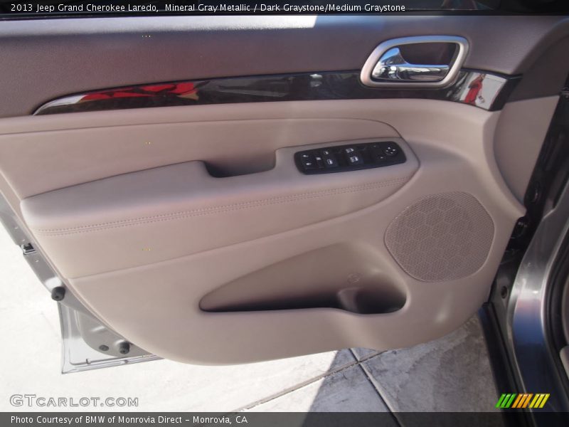 Mineral Gray Metallic / Dark Graystone/Medium Graystone 2013 Jeep Grand Cherokee Laredo