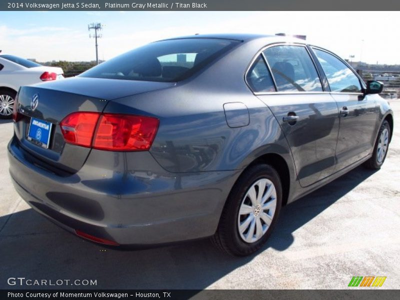 Platinum Gray Metallic / Titan Black 2014 Volkswagen Jetta S Sedan