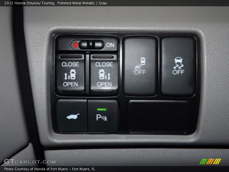 Polished Metal Metallic / Gray 2012 Honda Odyssey Touring