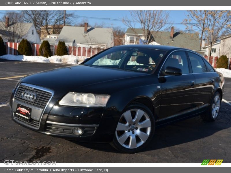 Brilliant Black / Amaretto 2006 Audi A6 3.2 Sedan