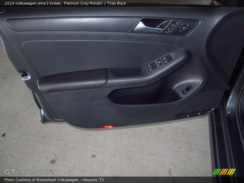 Platinum Gray Metallic / Titan Black 2014 Volkswagen Jetta S Sedan