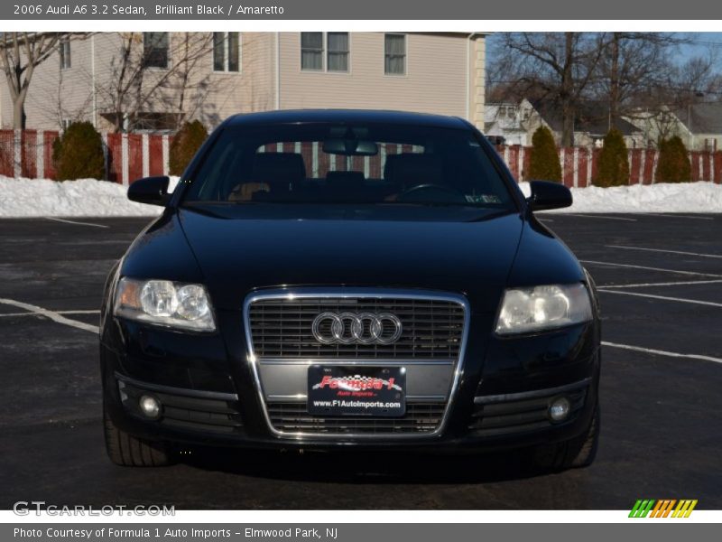 Brilliant Black / Amaretto 2006 Audi A6 3.2 Sedan