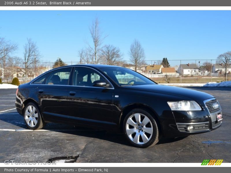 Brilliant Black / Amaretto 2006 Audi A6 3.2 Sedan