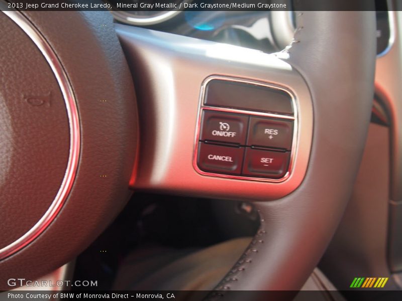 Mineral Gray Metallic / Dark Graystone/Medium Graystone 2013 Jeep Grand Cherokee Laredo