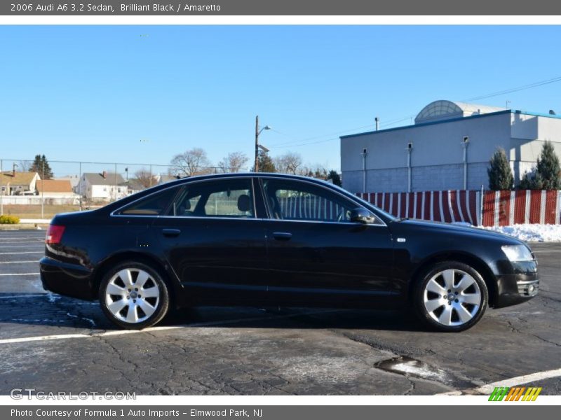 Brilliant Black / Amaretto 2006 Audi A6 3.2 Sedan