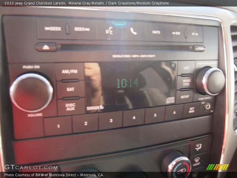 Mineral Gray Metallic / Dark Graystone/Medium Graystone 2013 Jeep Grand Cherokee Laredo