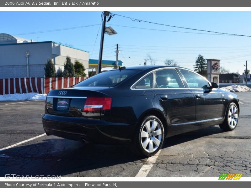 Brilliant Black / Amaretto 2006 Audi A6 3.2 Sedan