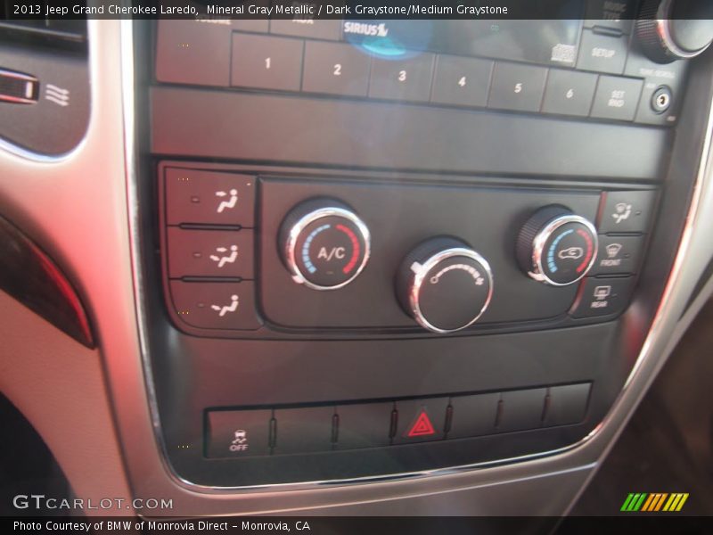 Mineral Gray Metallic / Dark Graystone/Medium Graystone 2013 Jeep Grand Cherokee Laredo