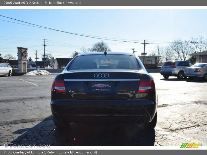 Brilliant Black / Amaretto 2006 Audi A6 3.2 Sedan