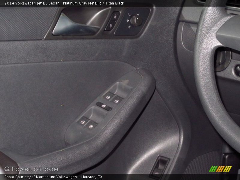 Platinum Gray Metallic / Titan Black 2014 Volkswagen Jetta S Sedan