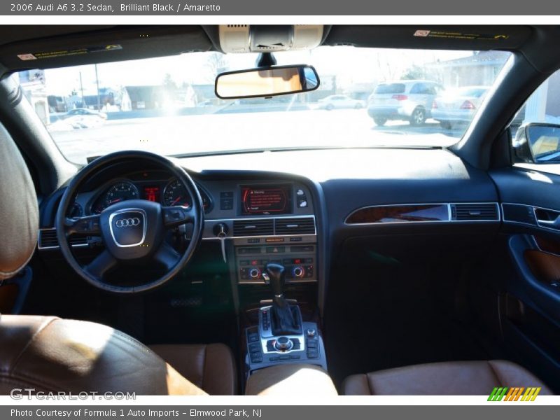 Brilliant Black / Amaretto 2006 Audi A6 3.2 Sedan