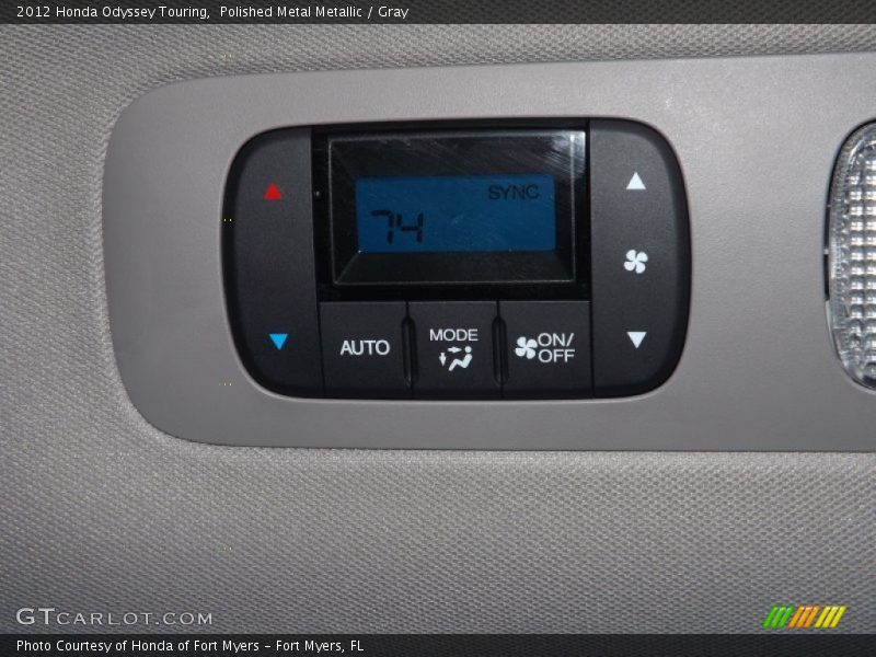 Polished Metal Metallic / Gray 2012 Honda Odyssey Touring