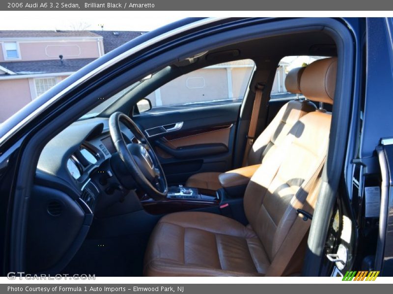 Brilliant Black / Amaretto 2006 Audi A6 3.2 Sedan