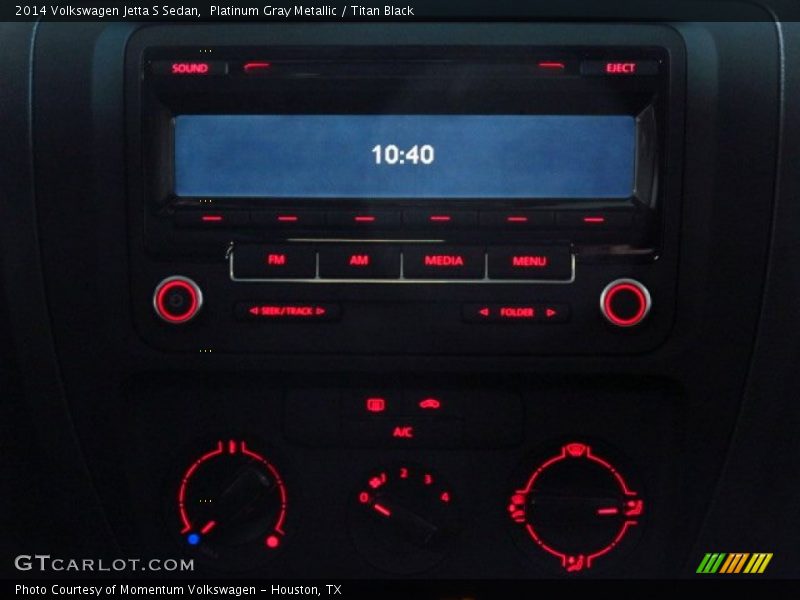 Platinum Gray Metallic / Titan Black 2014 Volkswagen Jetta S Sedan