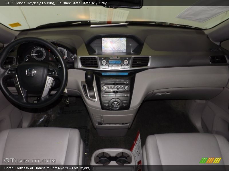 Polished Metal Metallic / Gray 2012 Honda Odyssey Touring