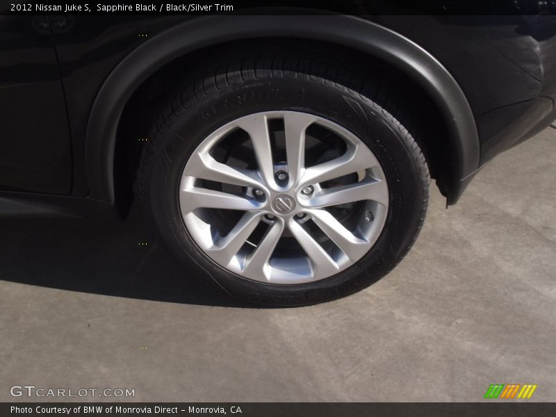 Sapphire Black / Black/Silver Trim 2012 Nissan Juke S