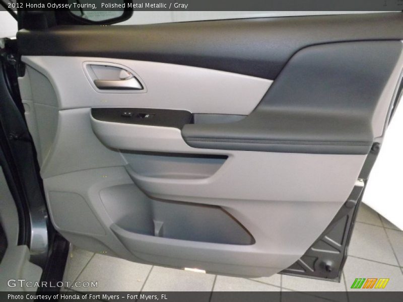 Polished Metal Metallic / Gray 2012 Honda Odyssey Touring
