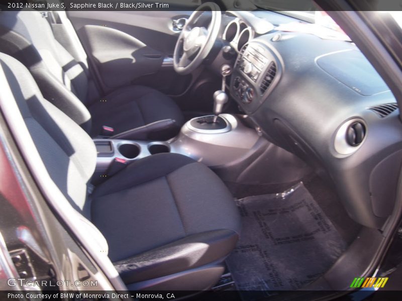 Sapphire Black / Black/Silver Trim 2012 Nissan Juke S