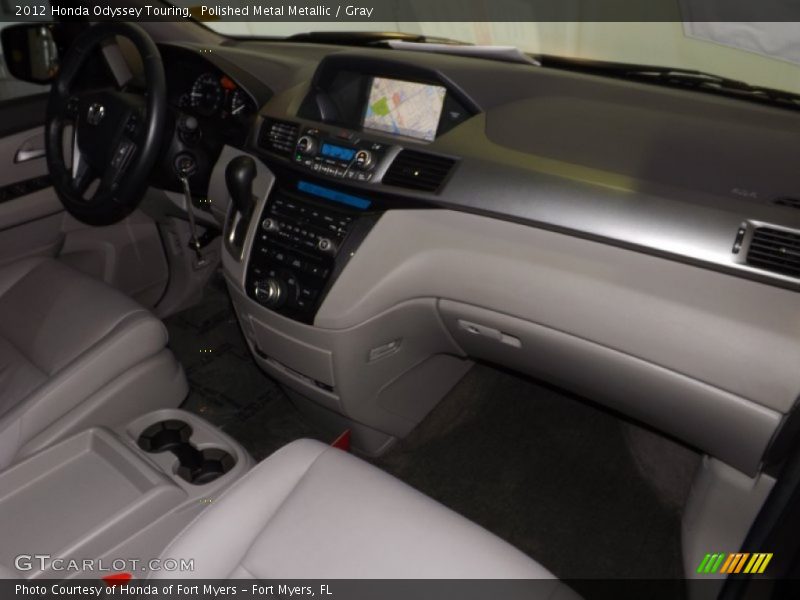 Polished Metal Metallic / Gray 2012 Honda Odyssey Touring