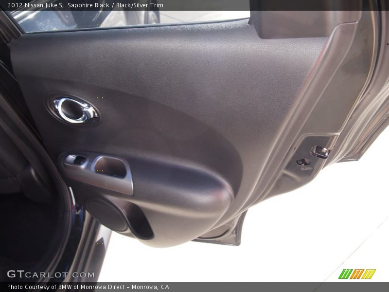 Sapphire Black / Black/Silver Trim 2012 Nissan Juke S