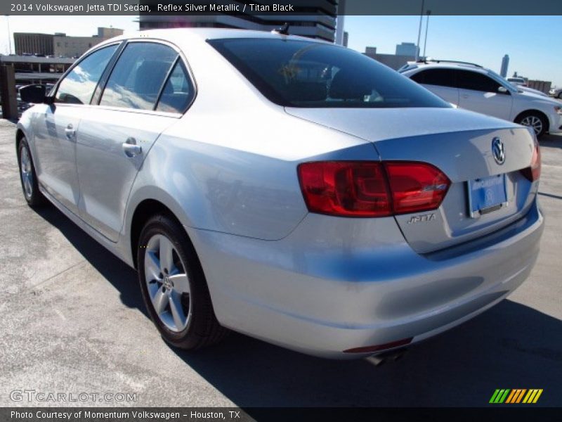 Reflex Silver Metallic / Titan Black 2014 Volkswagen Jetta TDI Sedan