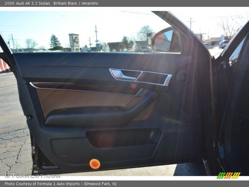 Brilliant Black / Amaretto 2006 Audi A6 3.2 Sedan