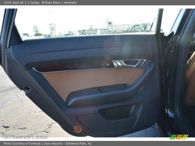Brilliant Black / Amaretto 2006 Audi A6 3.2 Sedan