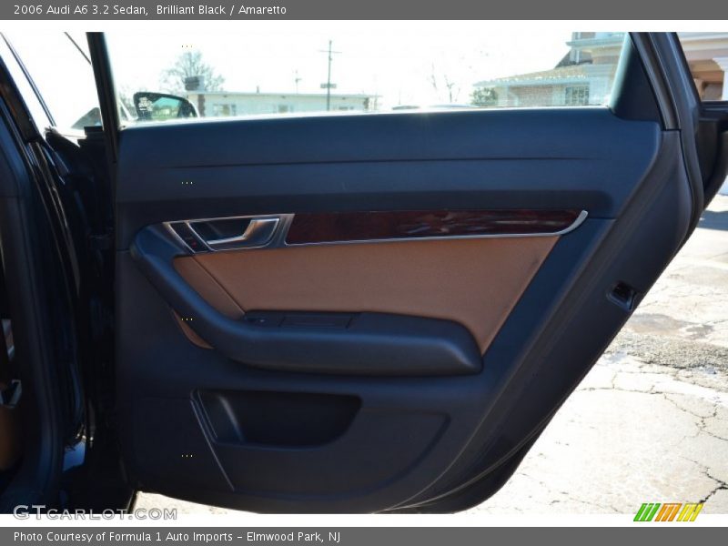 Brilliant Black / Amaretto 2006 Audi A6 3.2 Sedan