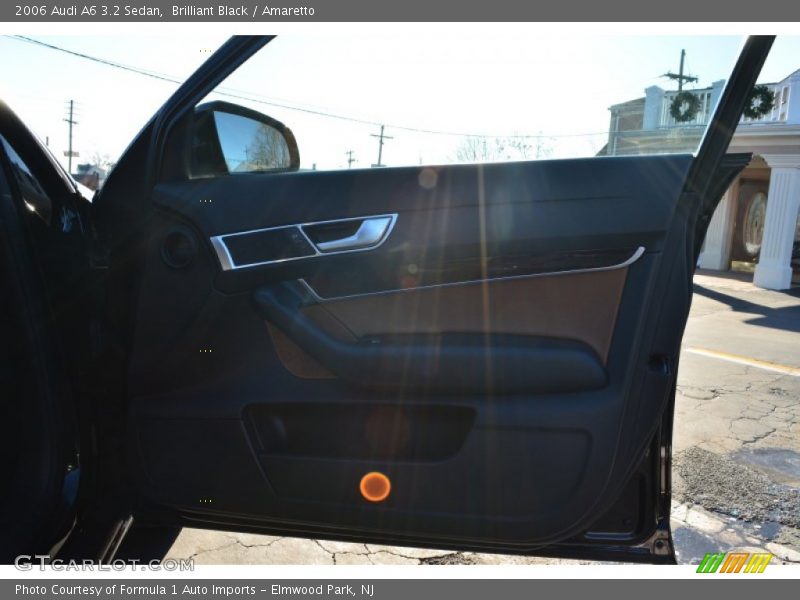 Brilliant Black / Amaretto 2006 Audi A6 3.2 Sedan