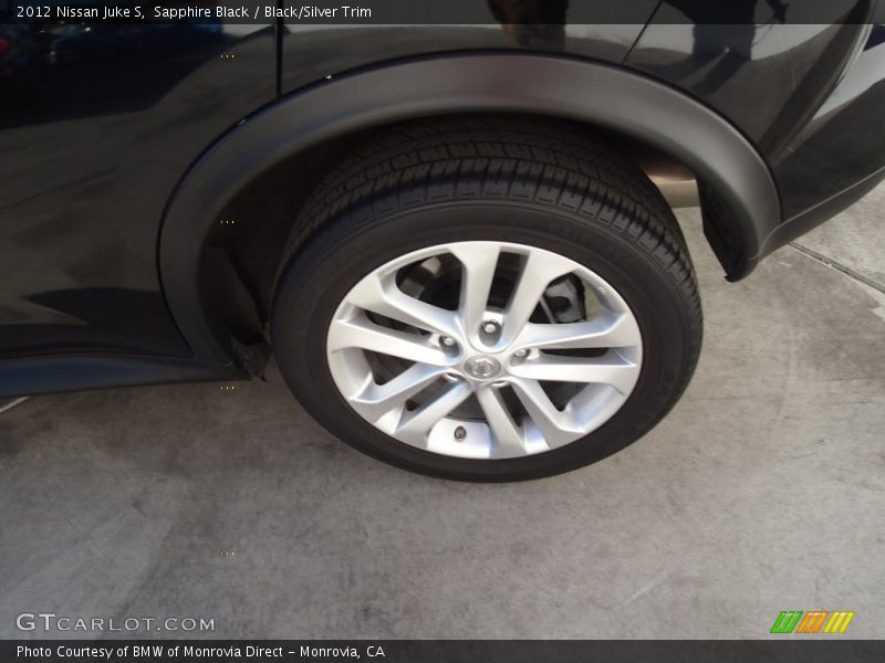 Sapphire Black / Black/Silver Trim 2012 Nissan Juke S