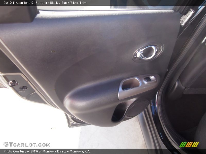 Sapphire Black / Black/Silver Trim 2012 Nissan Juke S