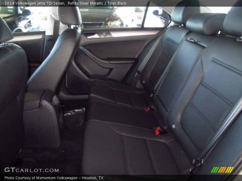 Reflex Silver Metallic / Titan Black 2014 Volkswagen Jetta TDI Sedan