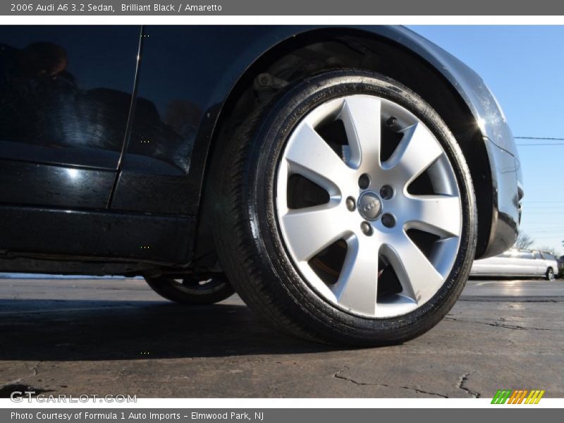 Brilliant Black / Amaretto 2006 Audi A6 3.2 Sedan