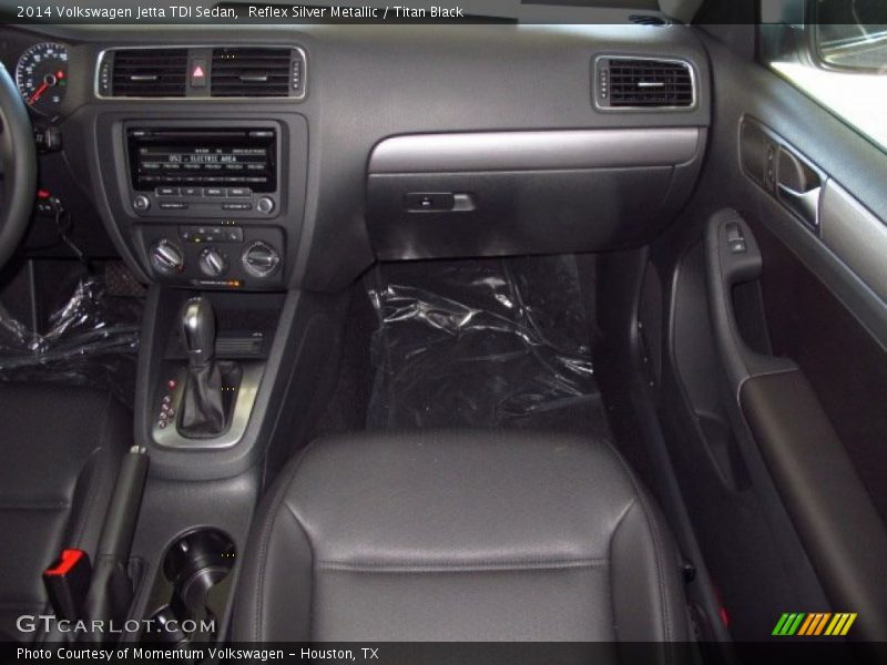 Reflex Silver Metallic / Titan Black 2014 Volkswagen Jetta TDI Sedan